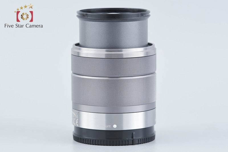 SONY E 18-55mm f/3.5-5.6 OSS SEL1855 Silver from Japan