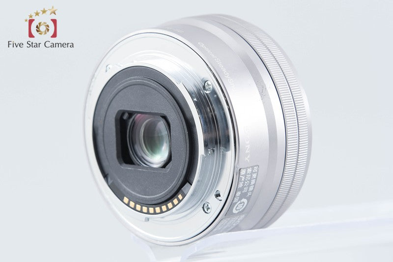 SONY E PZ 16-50mm f/3.5-5.6 OSS SELP1650 Silver Sony E Mount from Japan