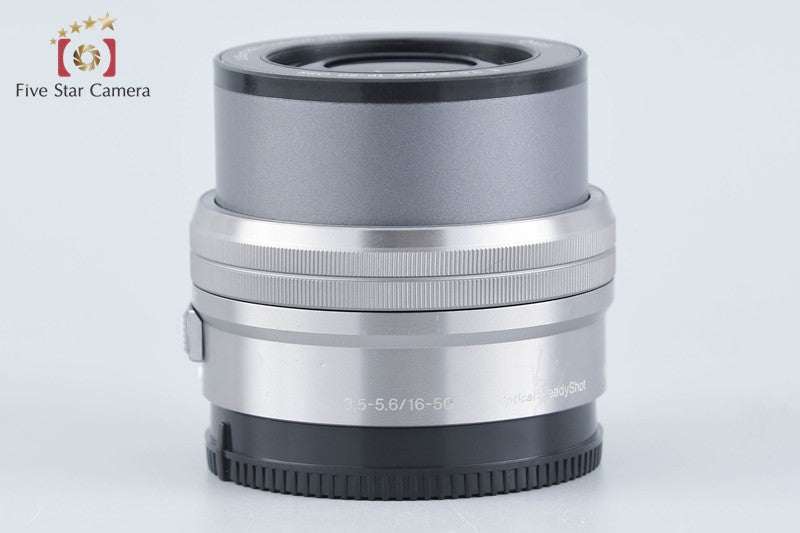 SONY E PZ 16-50mm f/3.5-5.6 OSS SELP1650 Silver Sony E Mount from Japan
