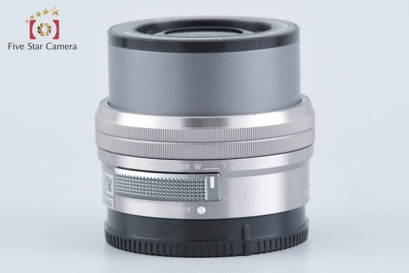 SONY E PZ 16-50mm f/3.5-5.6 OSS SELP1650 Silver Sony E Mount from Japan