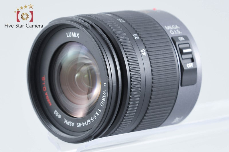 Panasonic LUMIX G VARIO 14-45mm f/3.5-5.6 ASPH MEGA O.I.S. H-FS014045 from Japan