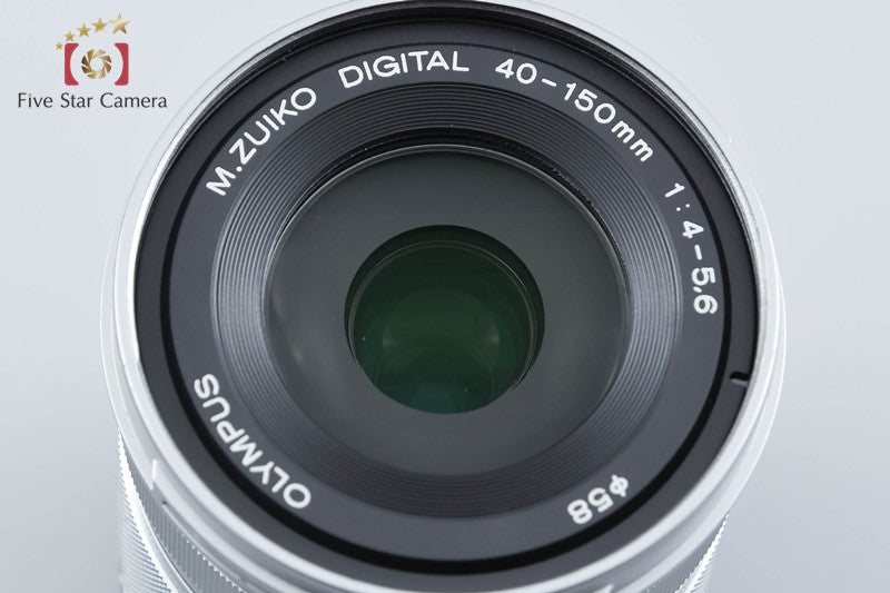 Olympus M.ZUIKO DIGITAL ED 40-150mm f/4-5.6 R Silver from Japan