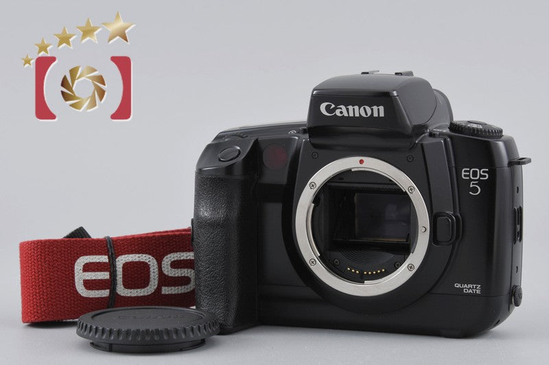 EOS 0 Canon ☆シャッター、フラッシュOK ボディ 撮影 外観極上品★キャノン Canon EOS 5 QD QUARTZ DATE★343
