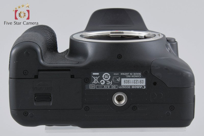 "Count 2,727" Canon EOS Kiss X4 / Rebel T2i / 550D 18.0 MP DSLR Camera Body