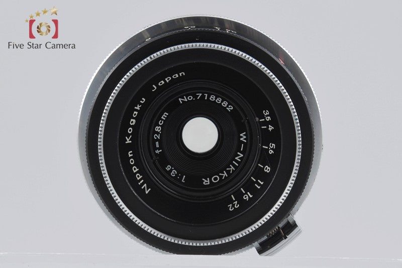Nikon W-NIKKOR 28mm f/3.5 Nikon S Mount