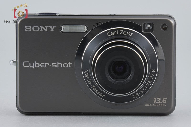 Sony Cyber-Shot DSC-W300 Black 13.6 MP Digital Camera [Japanese Language Only]