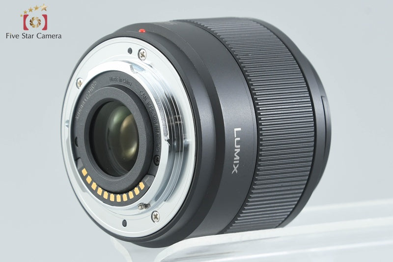 Panasonic LUMIX G 25mm f/1.7 ASPH. H-H025 Black