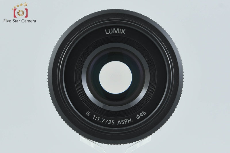 Panasonic LUMIX G 25mm f/1.7 ASPH. H-H025 Black