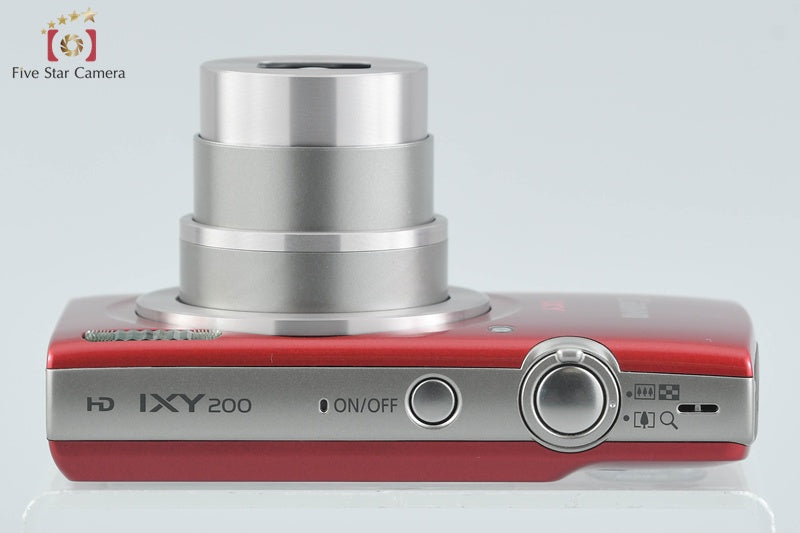 Canon IXY 200 Red 20.0 MP Digital Camera w/ Box