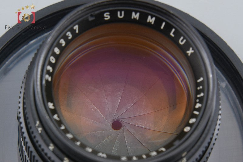 Leica SUMMILUX 50mm f/1.4 2nd 11114 Leica M Mount w/ Box