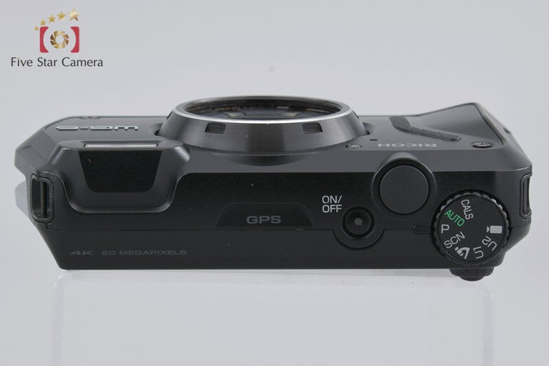 "Shutter count 4,641" Ricoh PENTAX WG-6 Black 20.0 MP Waterproof Action Camera