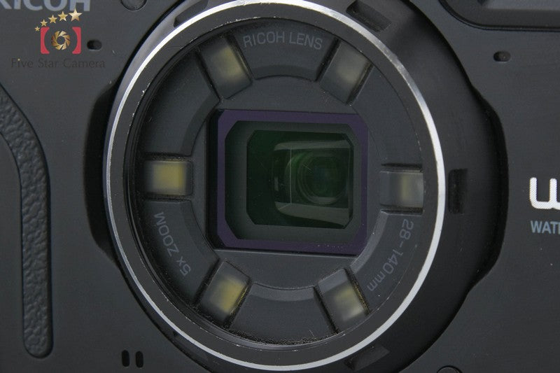 "Shutter count 4,641" Ricoh PENTAX WG-6 Black 20.0 MP Waterproof Action Camera