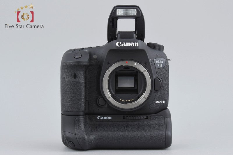"count 5,894" Canon EOS 7D Mark II 20.2 MP DSLR Camera + BG-E16 Battery Grip