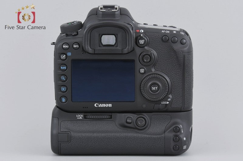 "count 5,894" Canon EOS 7D Mark II 20.2 MP DSLR Camera + BG-E16 Battery Grip