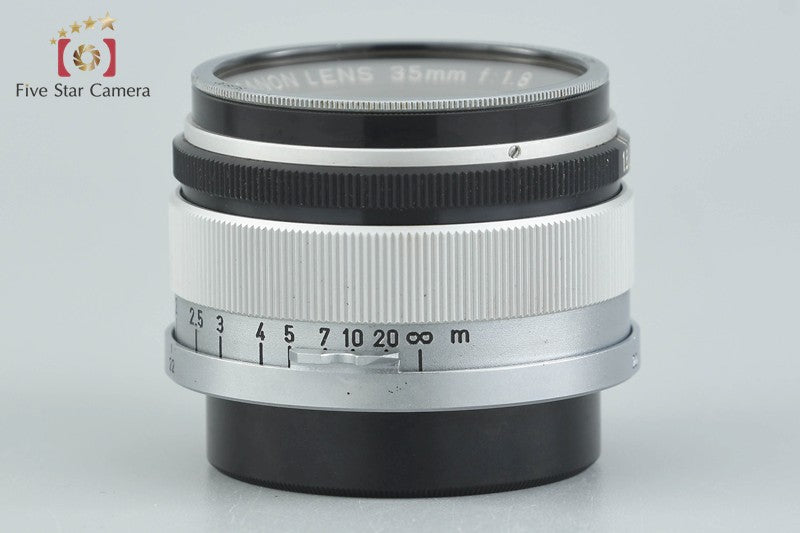Canon 35mm f/1.8 L39 LTM Leica Thread Mount Lens