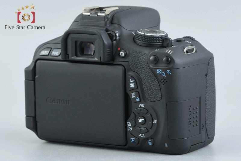 "Count 88" Canon EOS Kiss X5 / Rebel T3i / 600D 18.0 MP DSLR Camera Body