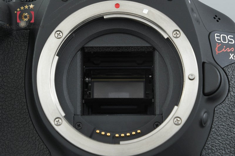 "Count 88" Canon EOS Kiss X5 / Rebel T3i / 600D 18.0 MP DSLR Camera Body