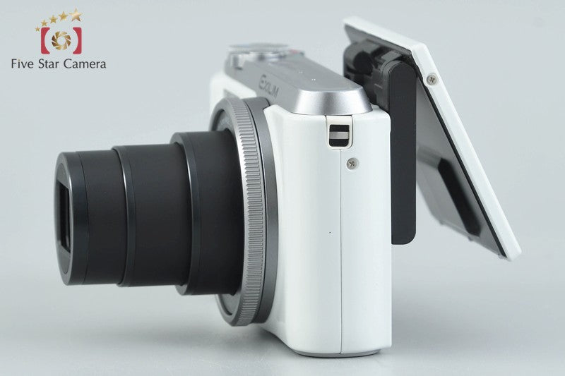 Casio HIGH SPEED EXILIM EX-ZR1000 White 16.1 MP Digital Camera