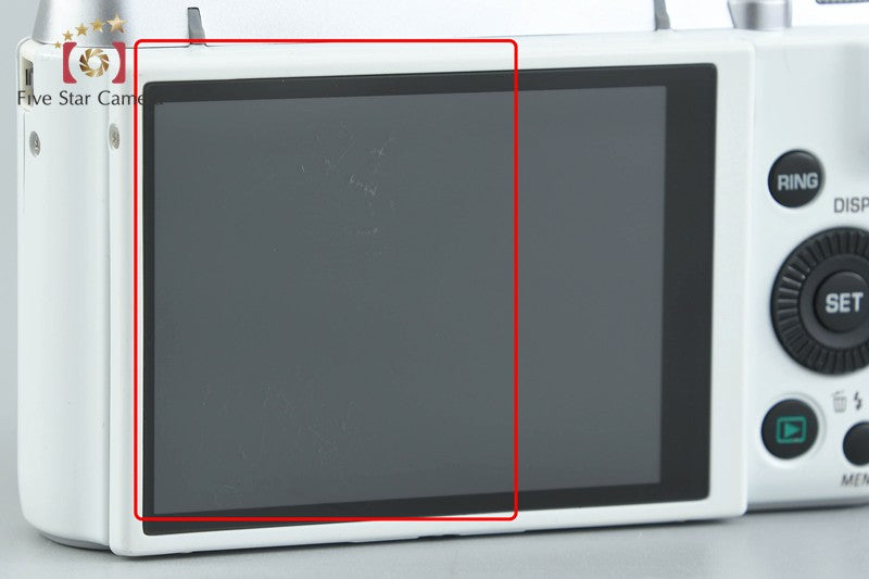 Casio HIGH SPEED EXILIM EX-ZR1000 White 16.1 MP Digital Camera