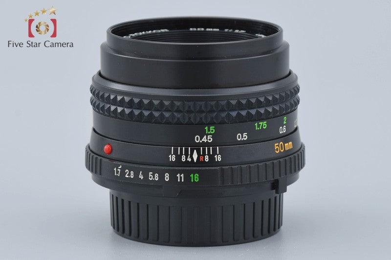 Minolta MD ROKKOR 50mm f/1.7
