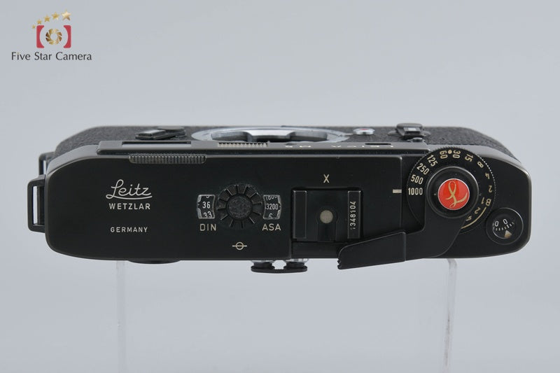 Leica M5 Early Model Black 35mm Rangefinder Film Camera Body