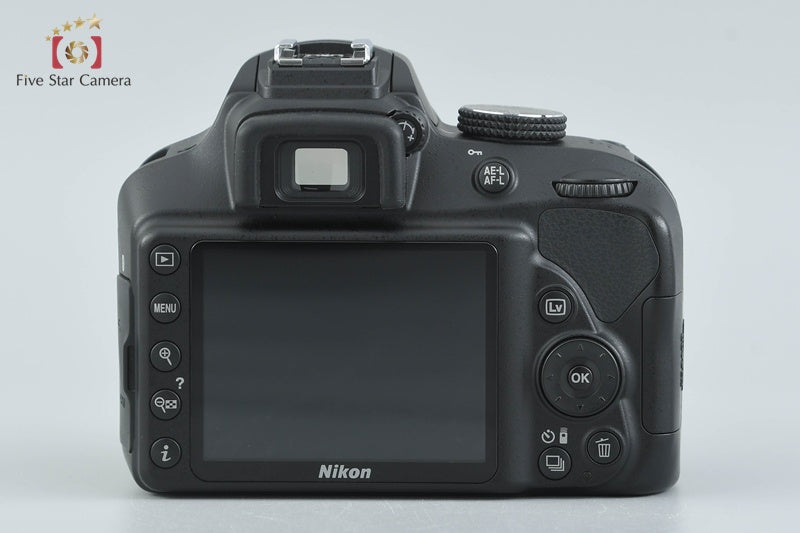 "Shutter count 656" Nikon D3400 Black 24.2 MP DSLR Camera