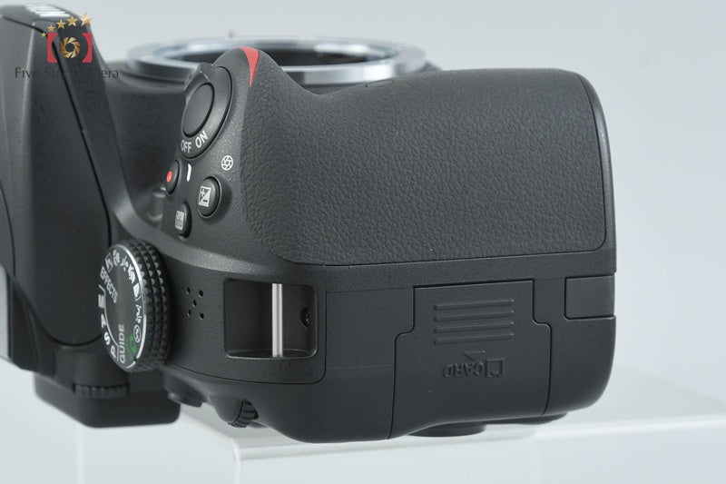 "Shutter count 656" Nikon D3400 Black 24.2 MP DSLR Camera