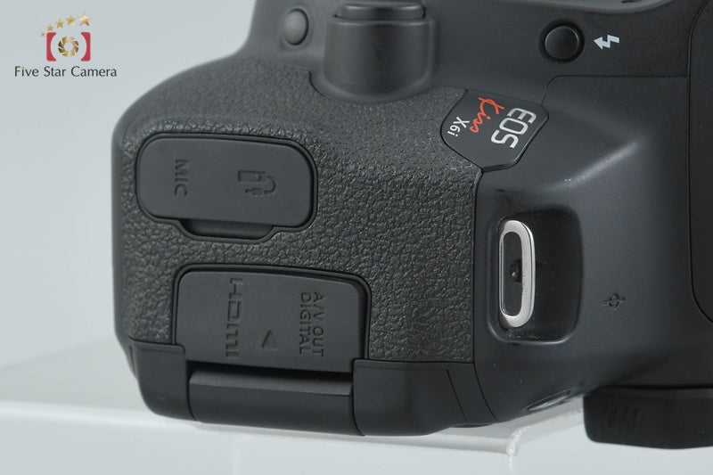 "Count 4,483" Canon EOS Kiss X6i / Rebel T4i / 650D 18.0 MP Digital SLR Camera