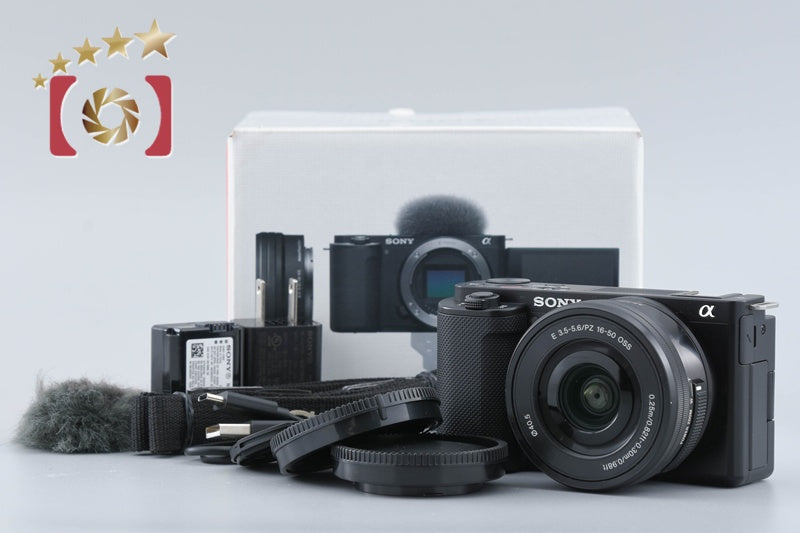 "Count 1,453" Sony α VLOGCAM ZV-E10 24.2 MP 16-50 Lens [Japanese Language Only]