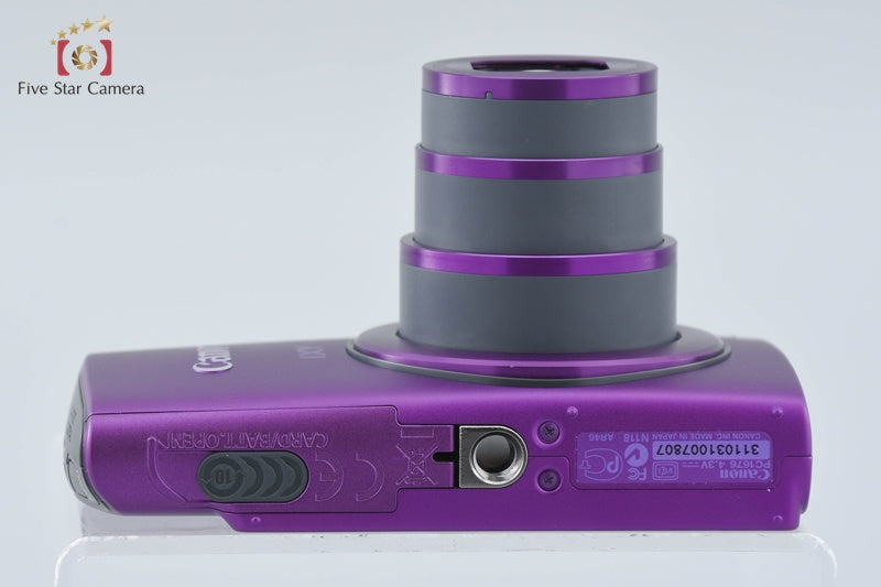 Canon IXY 600F Purple 12.1 MP Digital Camera