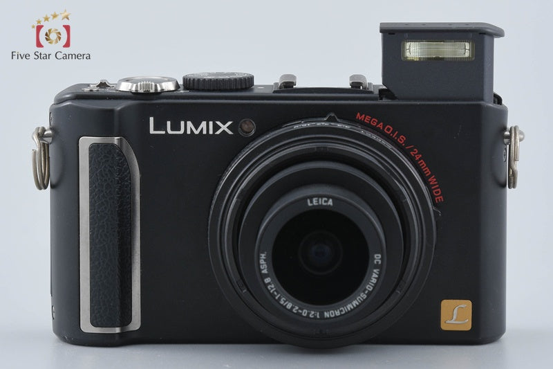 Panasonic LUMIX DMC-LX3 Black 10.1 MP Digital Camera [Japanese Language Only]
