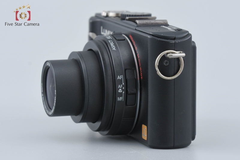 Panasonic LUMIX DMC-LX3 Black 10.1 MP Digital Camera [Japanese Language Only]