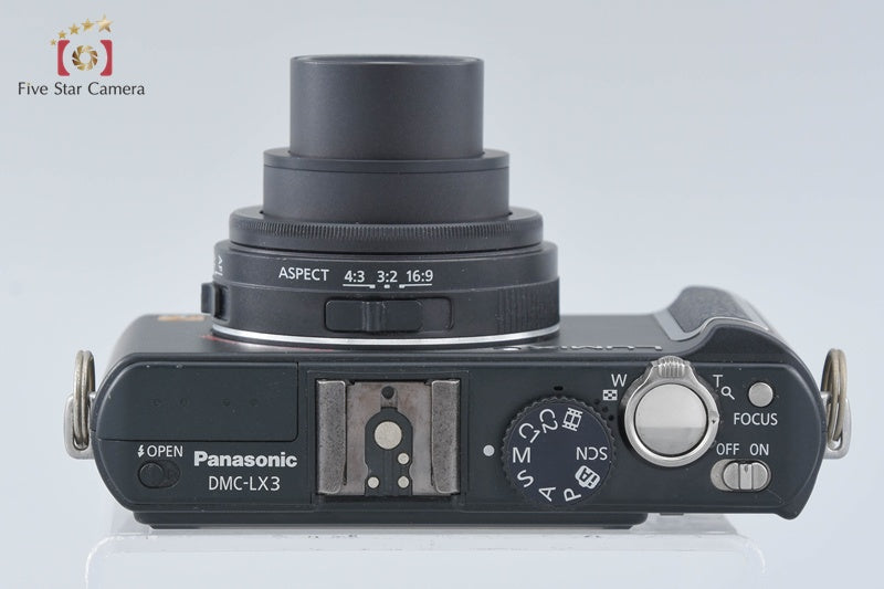 Panasonic LUMIX DMC-LX3 Black 10.1 MP Digital Camera [Japanese Language Only]