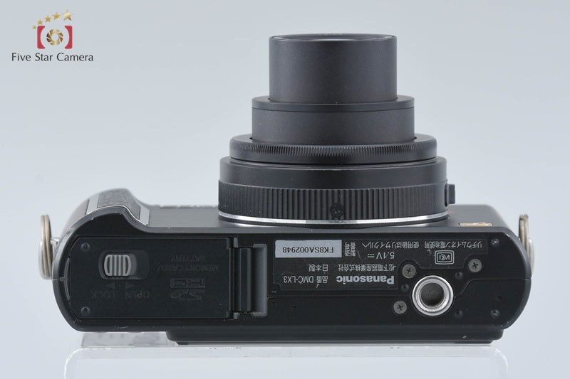 Panasonic LUMIX DMC-LX3 Black 10.1 MP Digital Camera [Japanese Language Only]