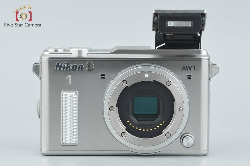 "Shutter count 622" Nikon 1 AW1 Silver 14.2 MP Digital Camera 11-27.5 Lens