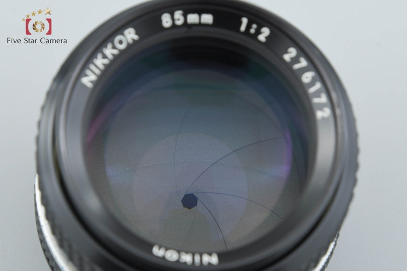 Nikon Ai-S NIKKOR 85mm f/2