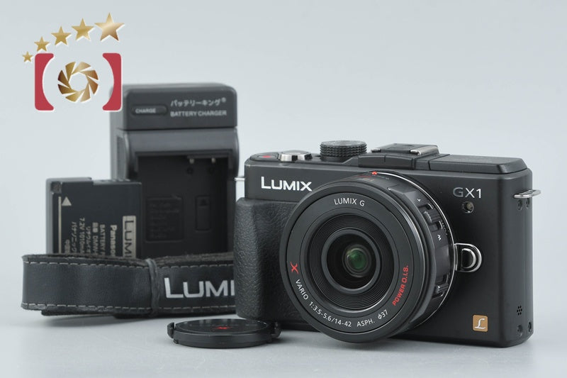 "Count 2,635" Panasonic LUMIX DMC-GX1 Black 14-42 Lens [Japanese Language Only]