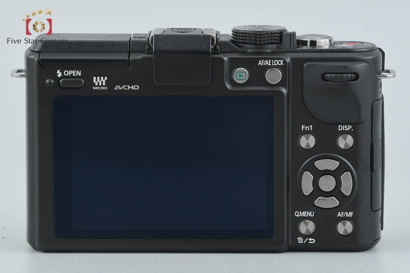 "Count 2,635" Panasonic LUMIX DMC-GX1 Black 14-42 Lens [Japanese Language Only]