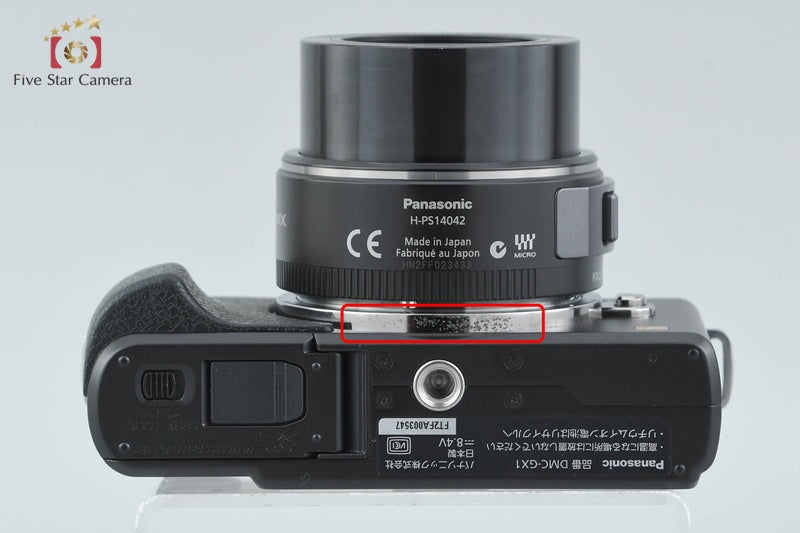"Count 2,635" Panasonic LUMIX DMC-GX1 Black 14-42 Lens [Japanese Language Only]