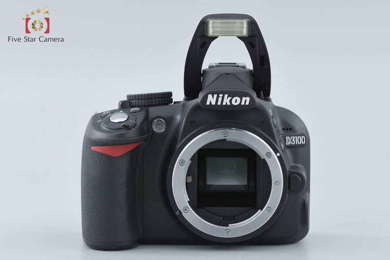 "Shutter count 227" Nikon D3100 Black 14.2 MP Digital SLR Camera 18-55 VR Lens