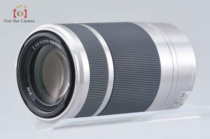 Sony E 55-210mm f/4.5-6.3 OSS Silver SEL55210