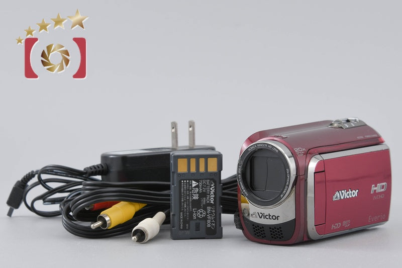 JVC Everio GZ-HD300-R Red HDD Video Camcorder [Japanese Language Only]