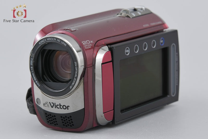 JVC Everio GZ-HD300-R Red HDD Video Camcorder [Japanese Language Only]