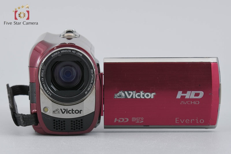 JVC Everio GZ-HD300-R Red HDD Video Camcorder [Japanese Language Only]