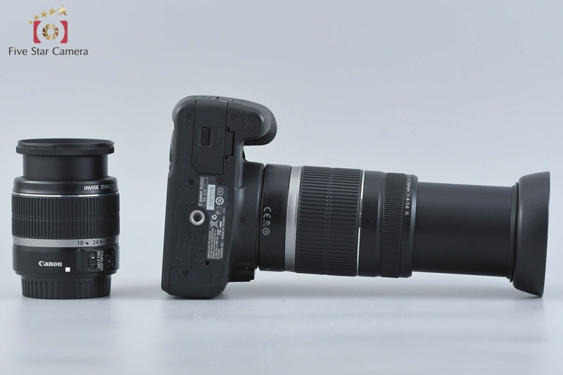 Canon EOS Kiss X3 / Rebel T1i / 500D 15.1 MP DSLR EF-S 18-55 55-250 Lenses