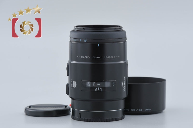 Minolta AF MACRO 100mm f/2.8 New for Sony / Minolta A Mount Lens