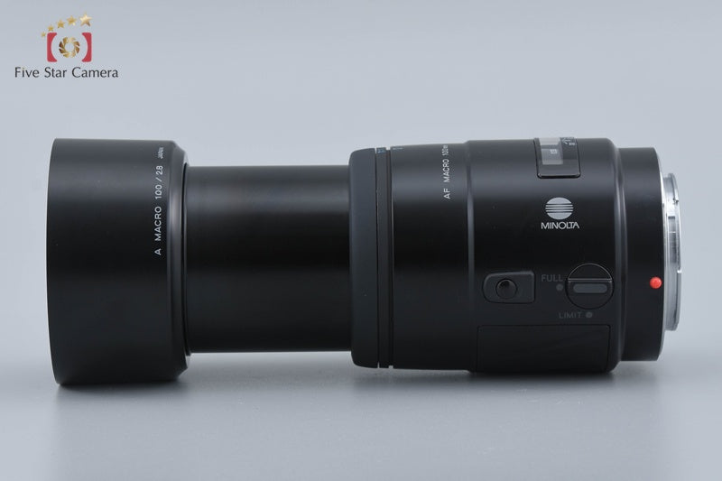 Minolta AF MACRO 100mm f/2.8 New for Sony / Minolta A Mount Lens