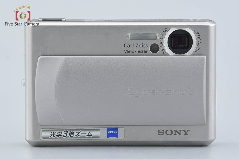 Sony Cyber-Shot DSC-T1 Silver 5.0 MP Digital Camera