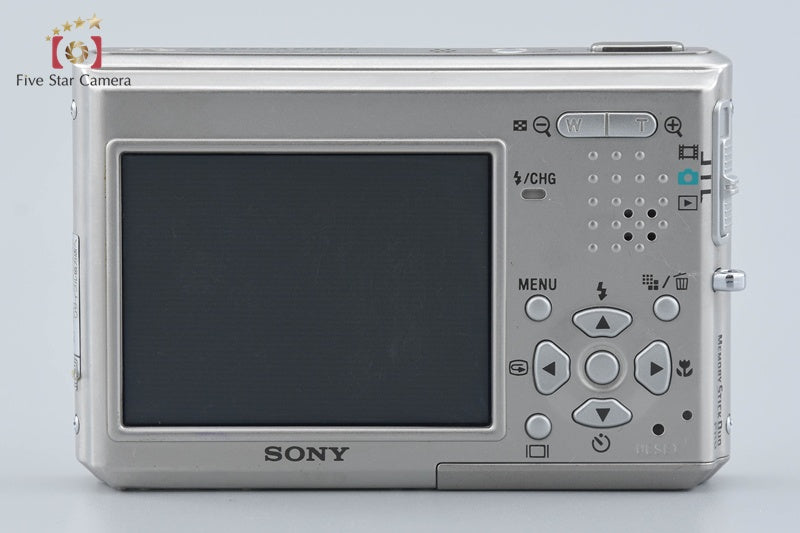 Sony Cyber-Shot DSC-T1 Silver 5.0 MP Digital Camera