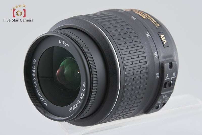 "Count 1,880" Nikon D5300 Black 24.2 MP DSLR Camera AF-S DX 18-55 VR Lens